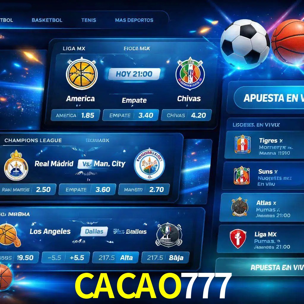 Mercados de apuestas deportivas CACAO777 para jugadores en México